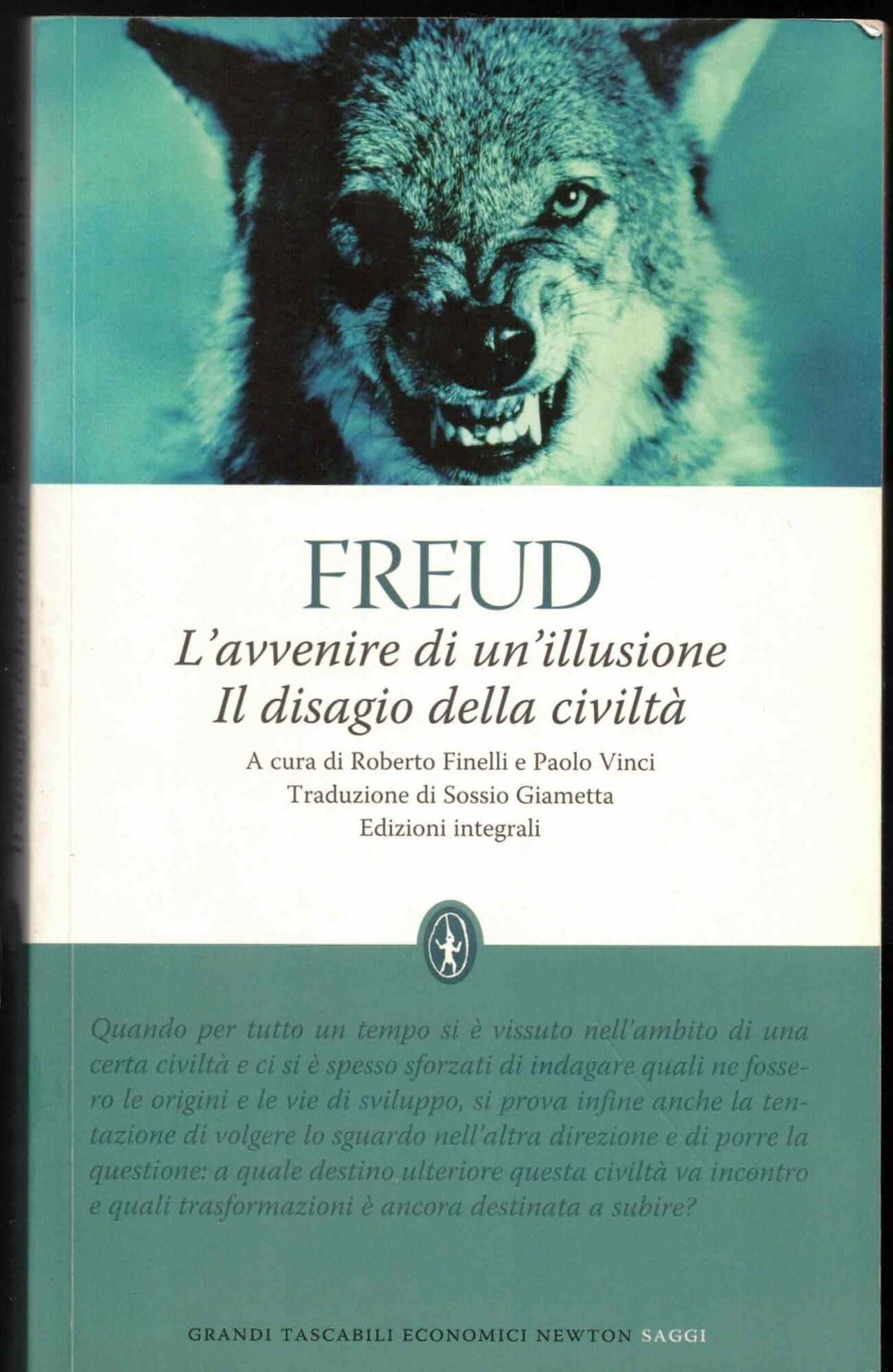 L'avvenire di un'illusione-Il disagio della civiltà book