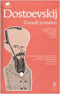 Grandi romanzi: Le notti bianche-Delitto e castigo-Il giocatore-L'idiota-I demoni. Ediz. integrale (Grandi tascabili economici. I mammut) Contemporary literature Books