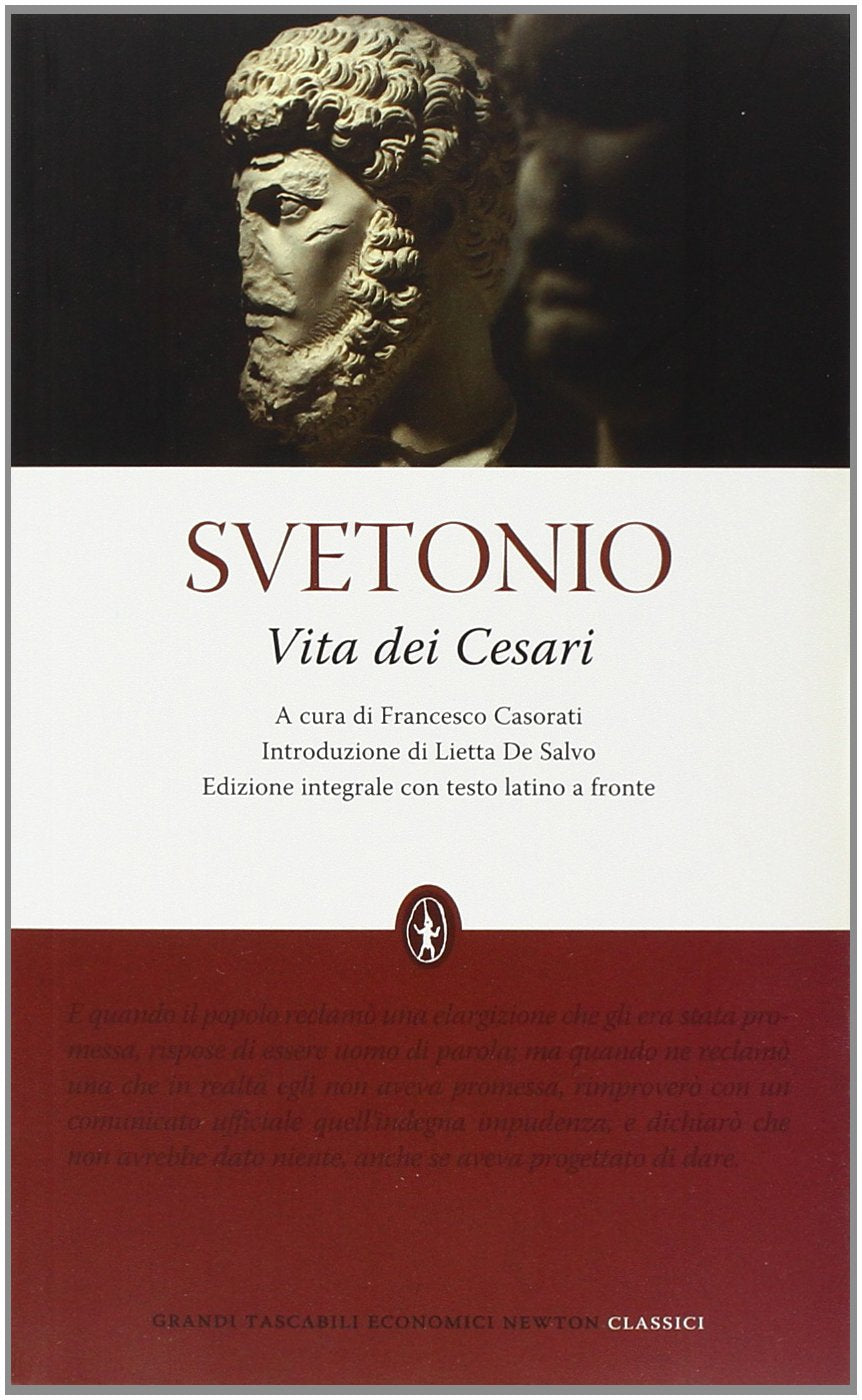 Vita dei Cesari. Testo latino a fronte. Ediz. integrale (Grandi tascabili economici) Historical Fiction