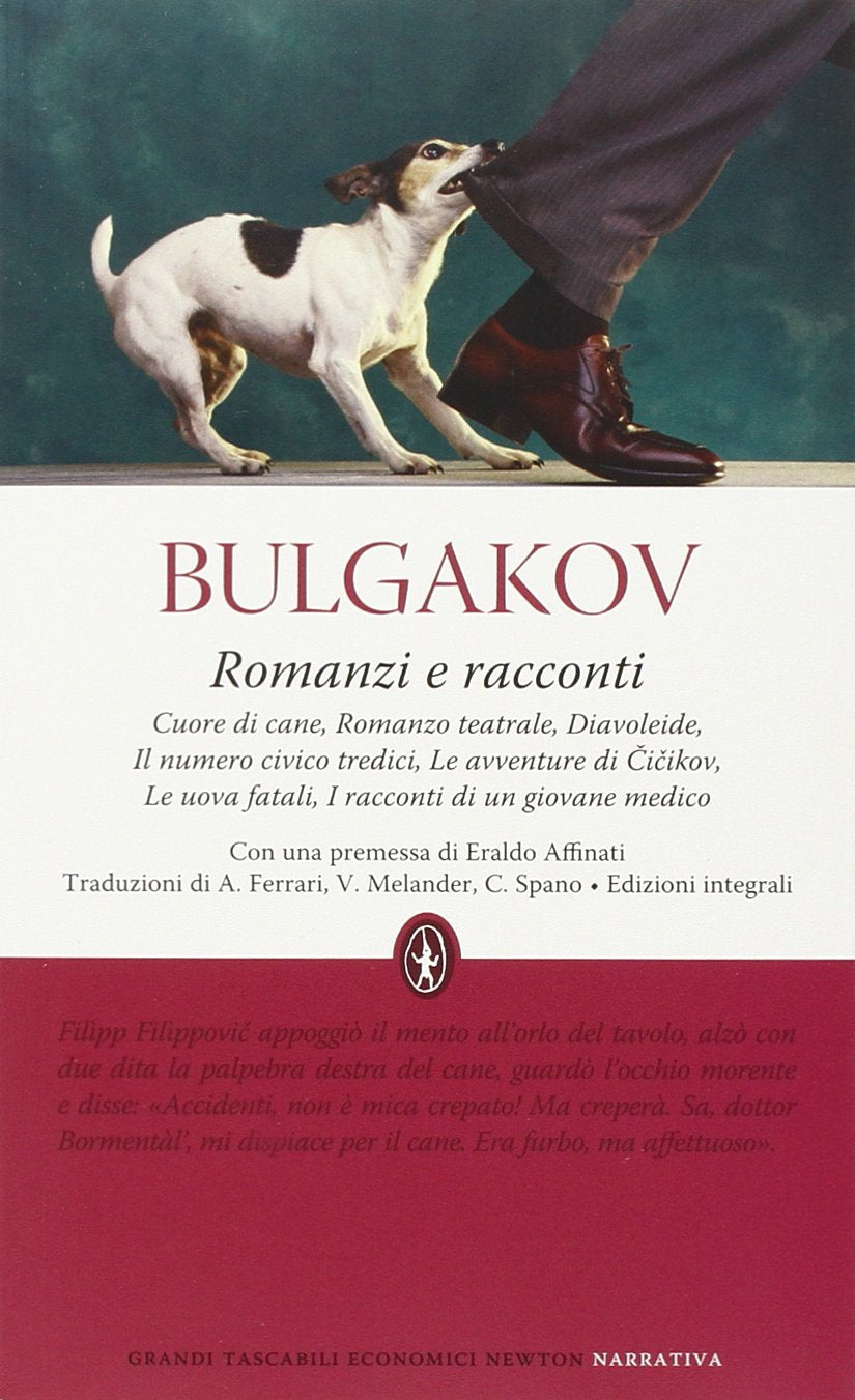 Romanzi e racconti: Cuore di cane-Romanzo teatrale-Diavoleide-Il numero civico tredici-Le avventure di Cicikov-Le uova fatali-I racconti di un giovane medico (Grandi tascabili economici) Contemporary literature Books