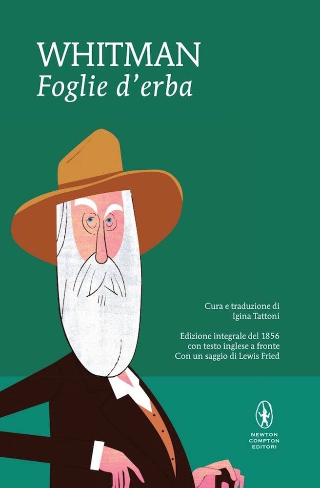 Foglie d'erba. Testo inglese a fronte book