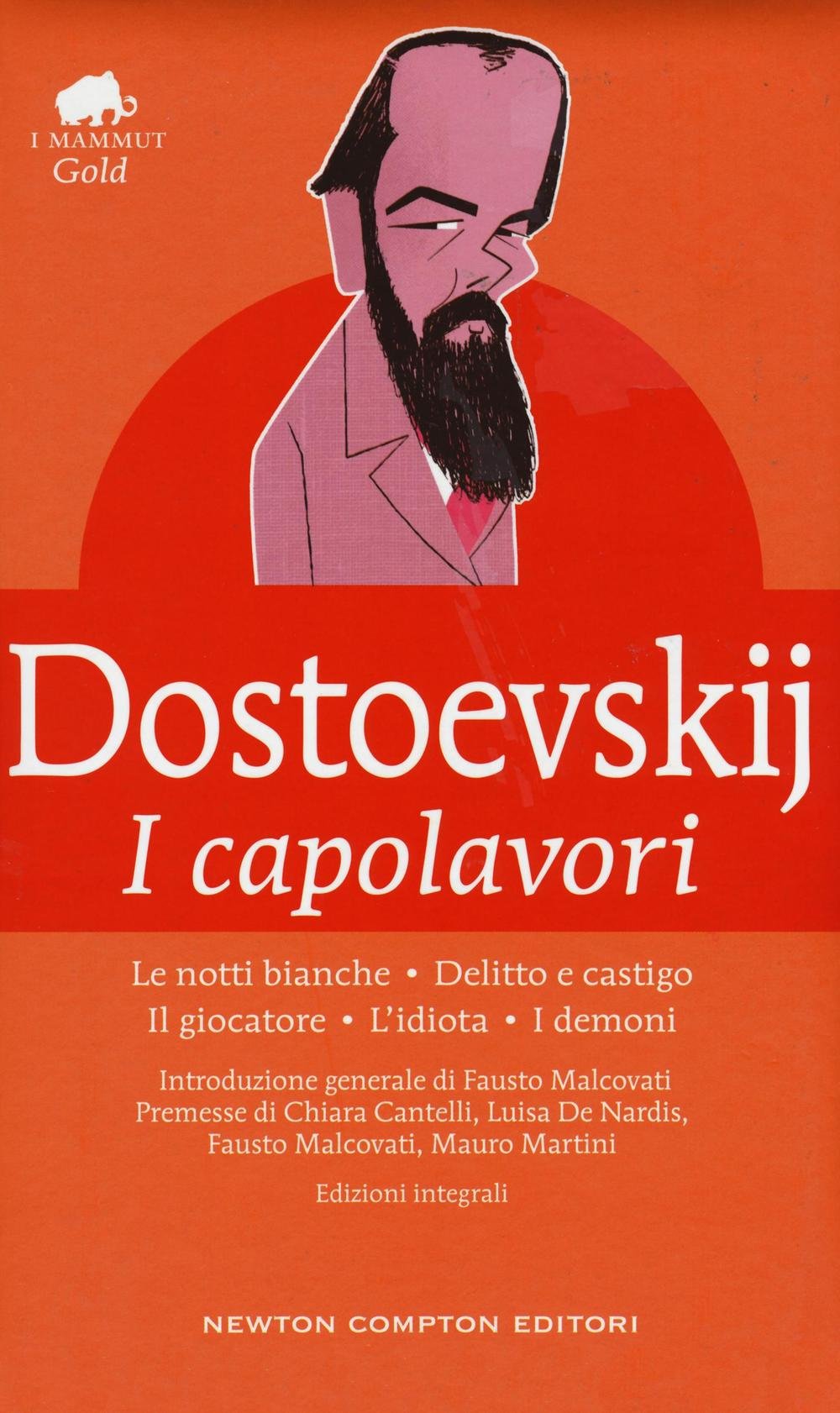 I capolavori: Le notti bianche-Delitto e castigo-Il giocatore-L'idiota-I demoni Contemporary literature