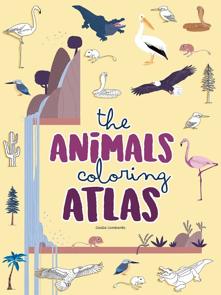 Colouring: Atlas of Animals Tiptoi & Games