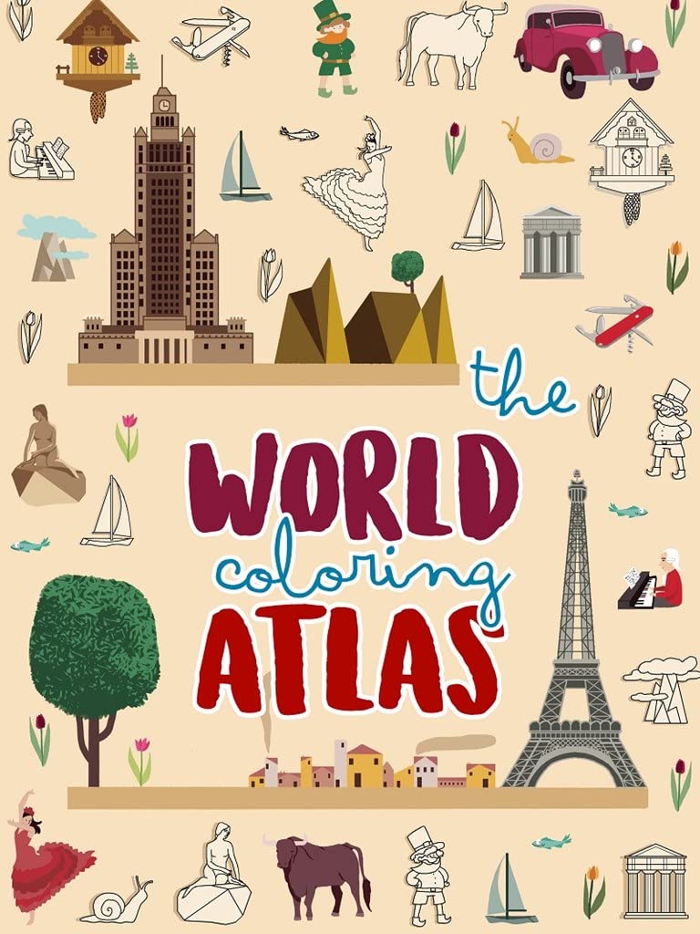 Colouring: Atlas of the World Tiptoi & Games