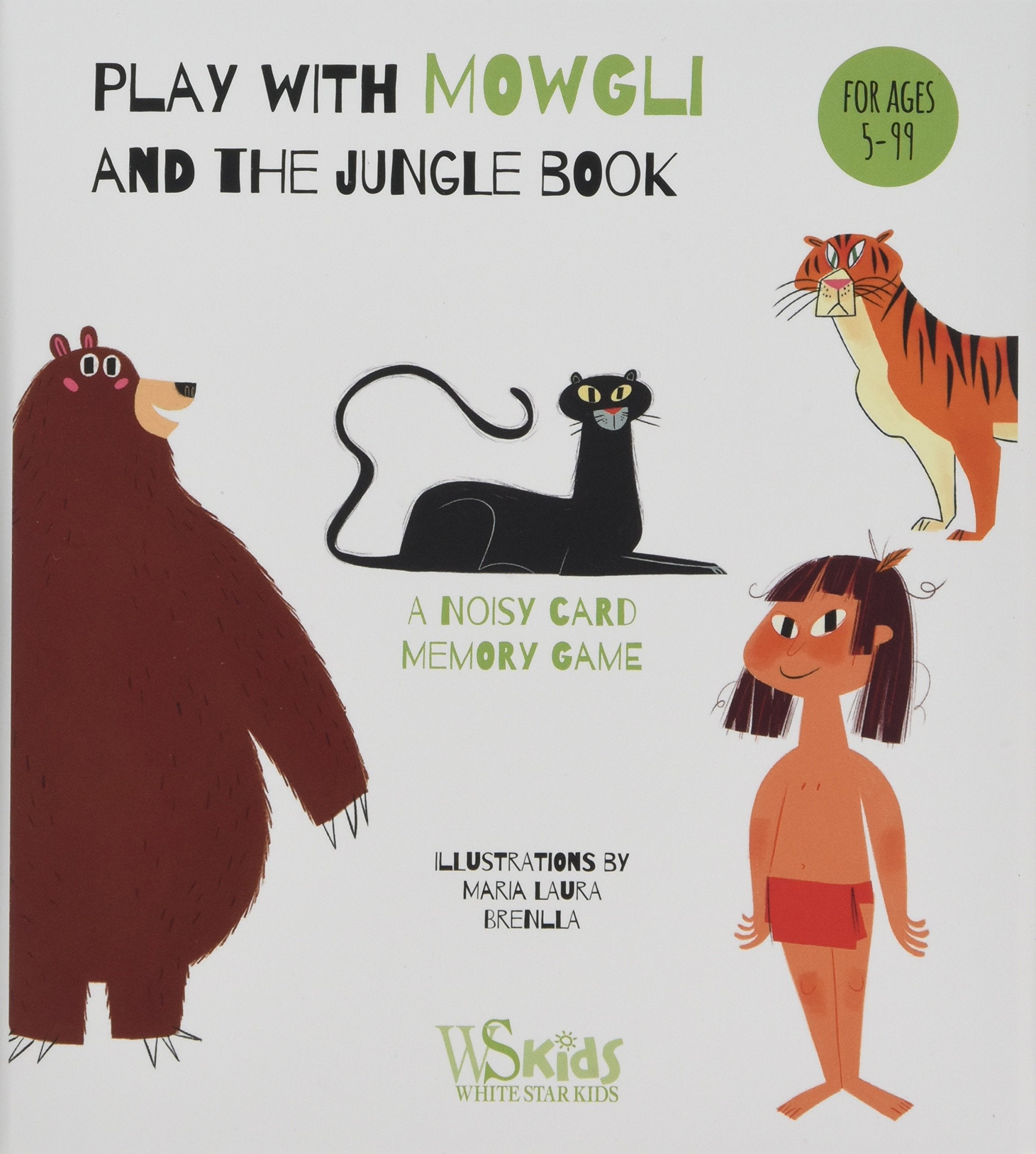 Play with Mowgli and the Jungle Book: A Noisy Card Game Tiptoi & Games