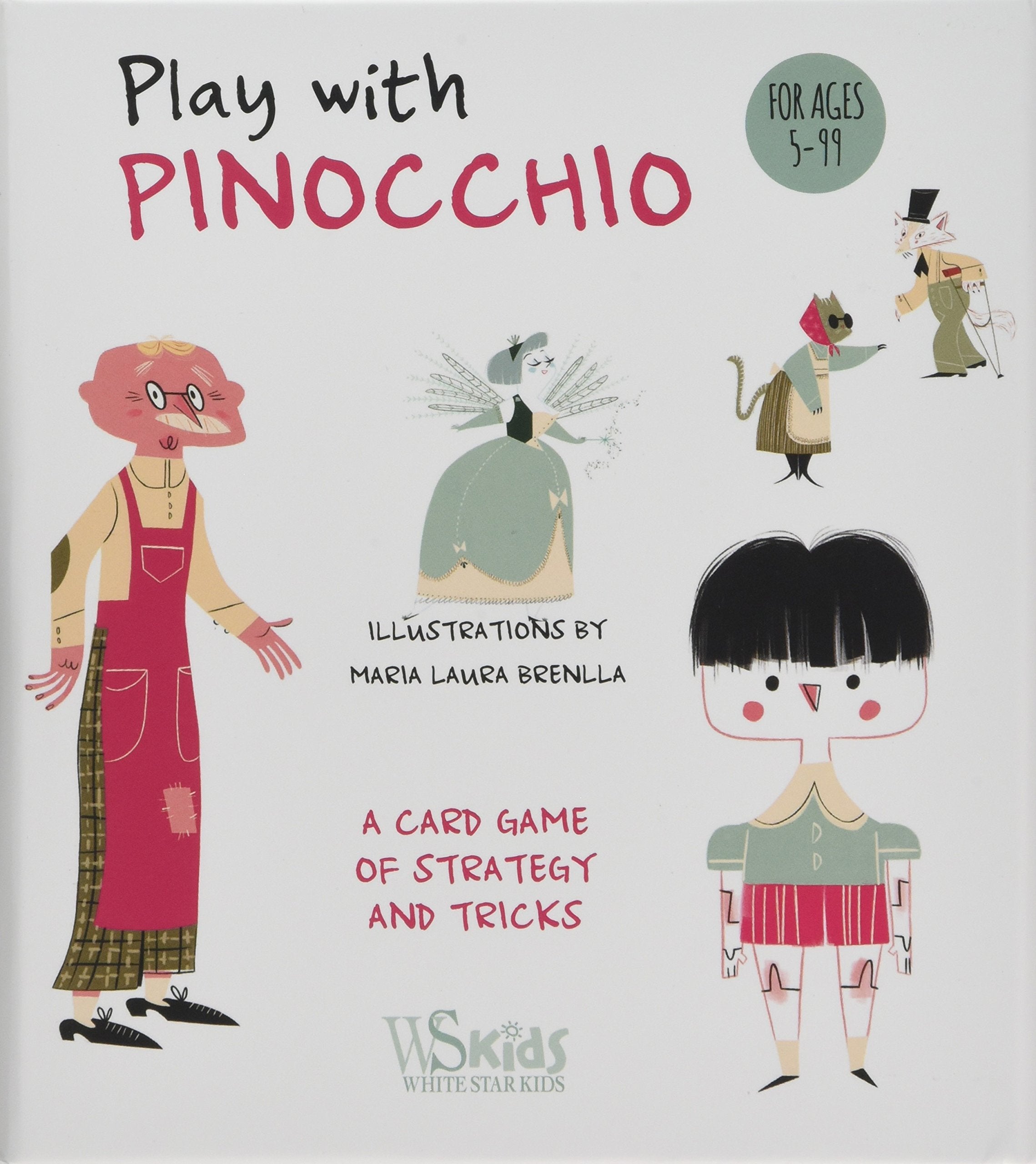Play with Pinocchio: A Card Game of Strategy and Tricky Tiptoi & Games
