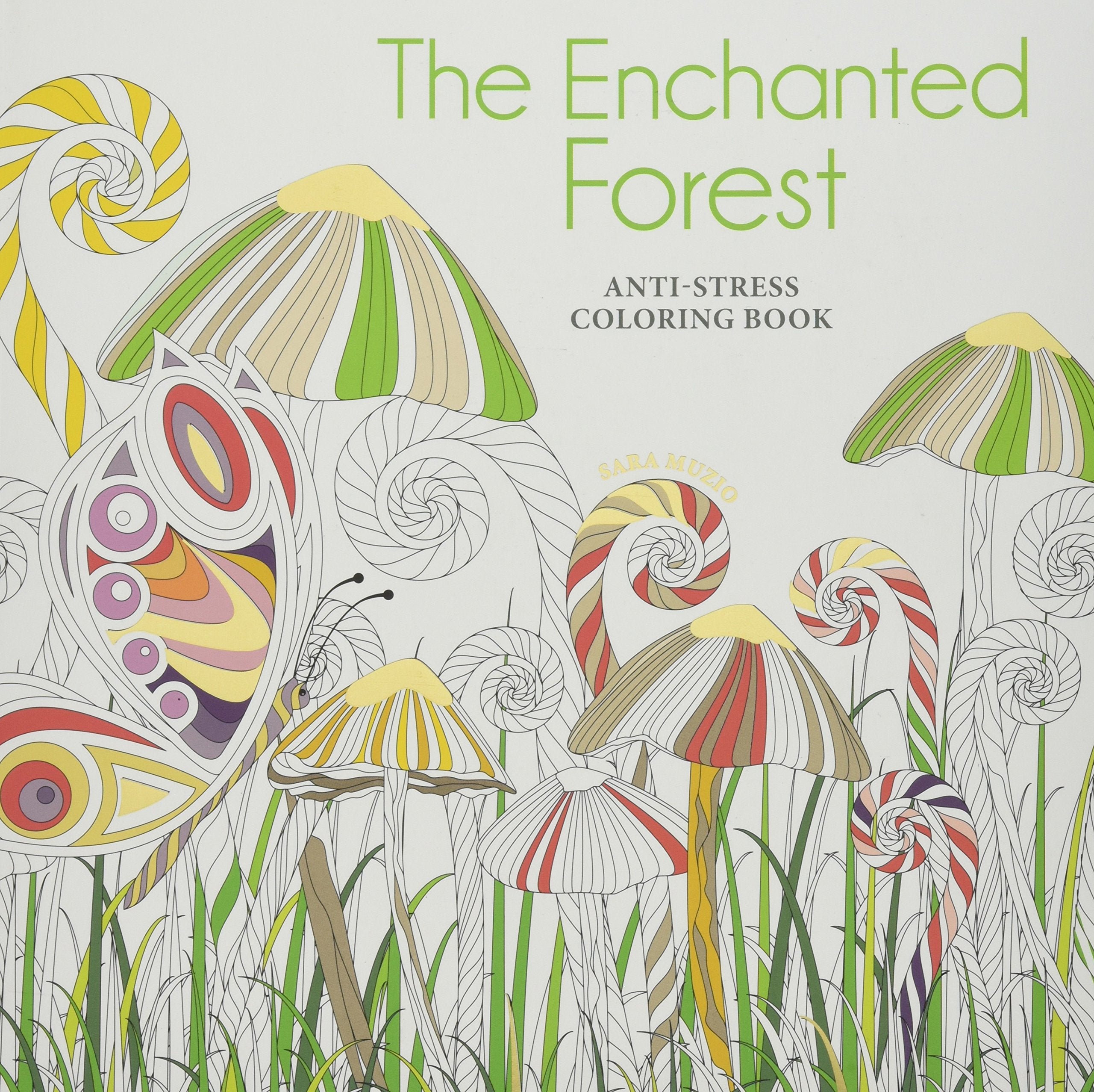 Enchanted Forest: An Anti-Stress Colouring Book Hobbies & Crafts