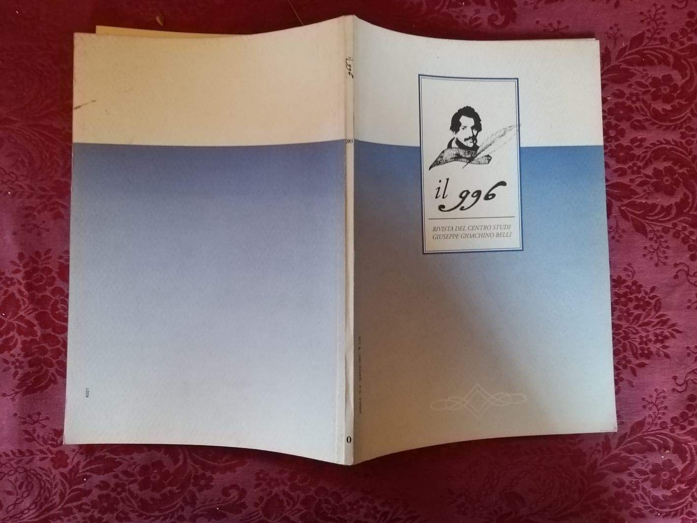 Il 996. Rivista del Centro studi «Giuseppe Gioachino Belli» (2007) (Vol. 2) Contemporary literature