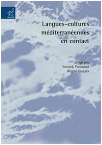 Langues-cultures méditerranées en contact Books