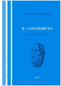 Product Image: Il contributo (2004). Voll. 1-2