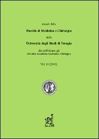 Annali della facoltà di medicina e chirurgia. Atti dell'Accademia anatomico-chirurgica Books
