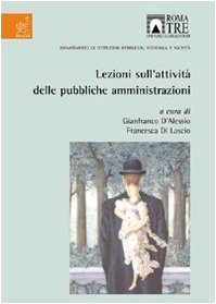 Lezioni sull'attività delle pubbliche amministrazioni Law