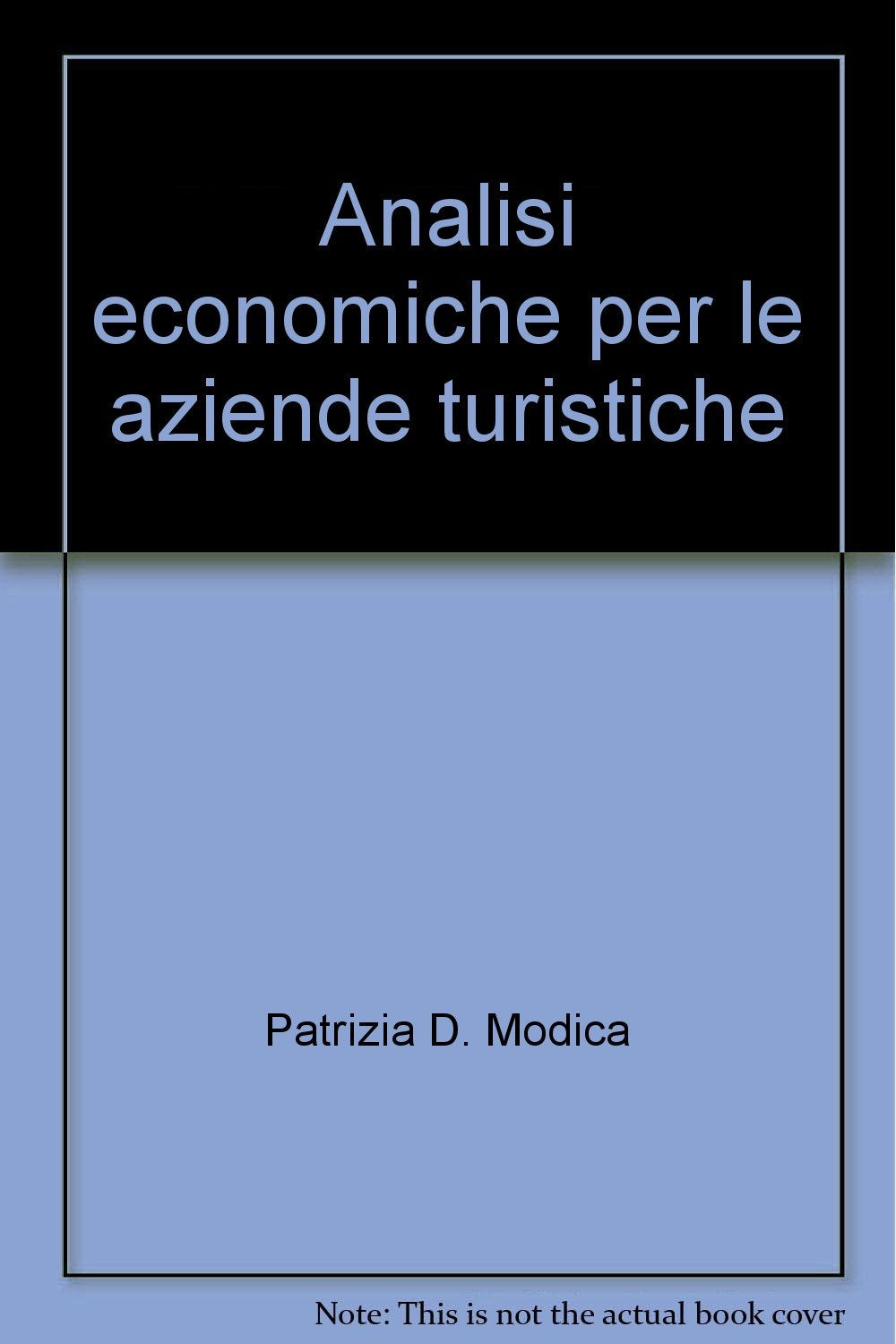 Analisi economiche per le aziende turistiche book