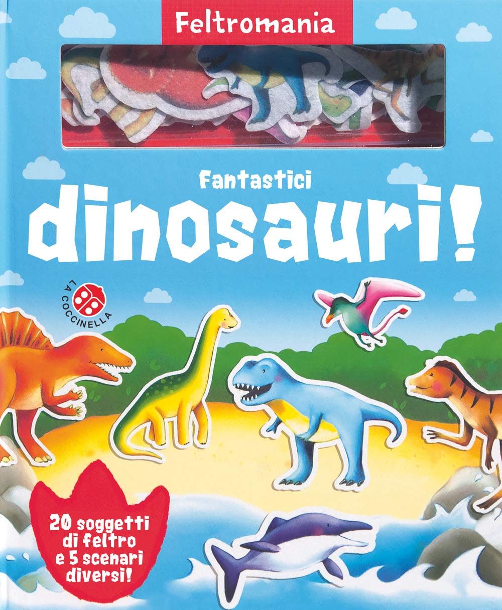 Fantastici dinosauri! Ediz. a colori. Con gadget book