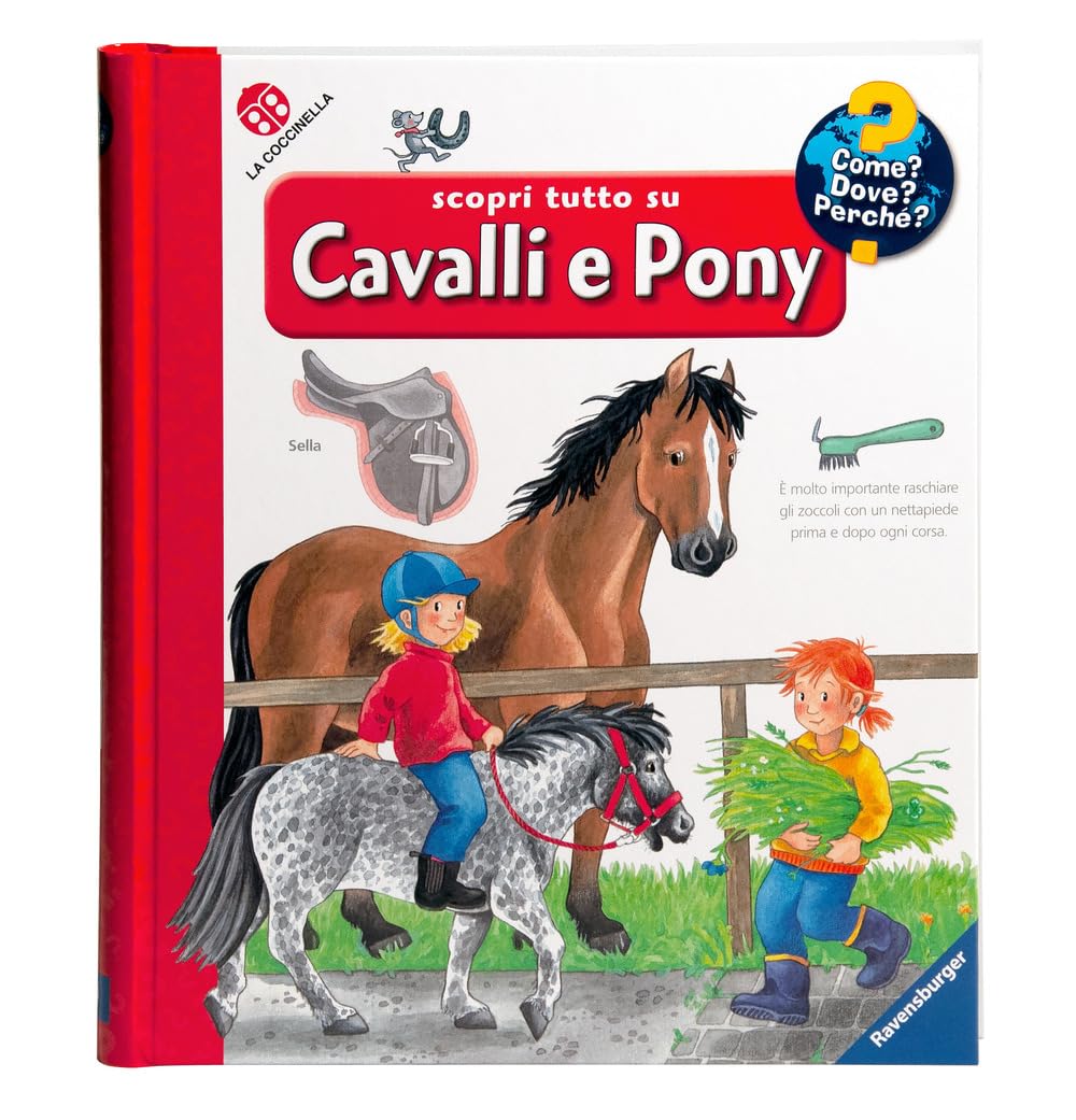 Scopri tutto su cavalli e pony! Ediz. a colori book