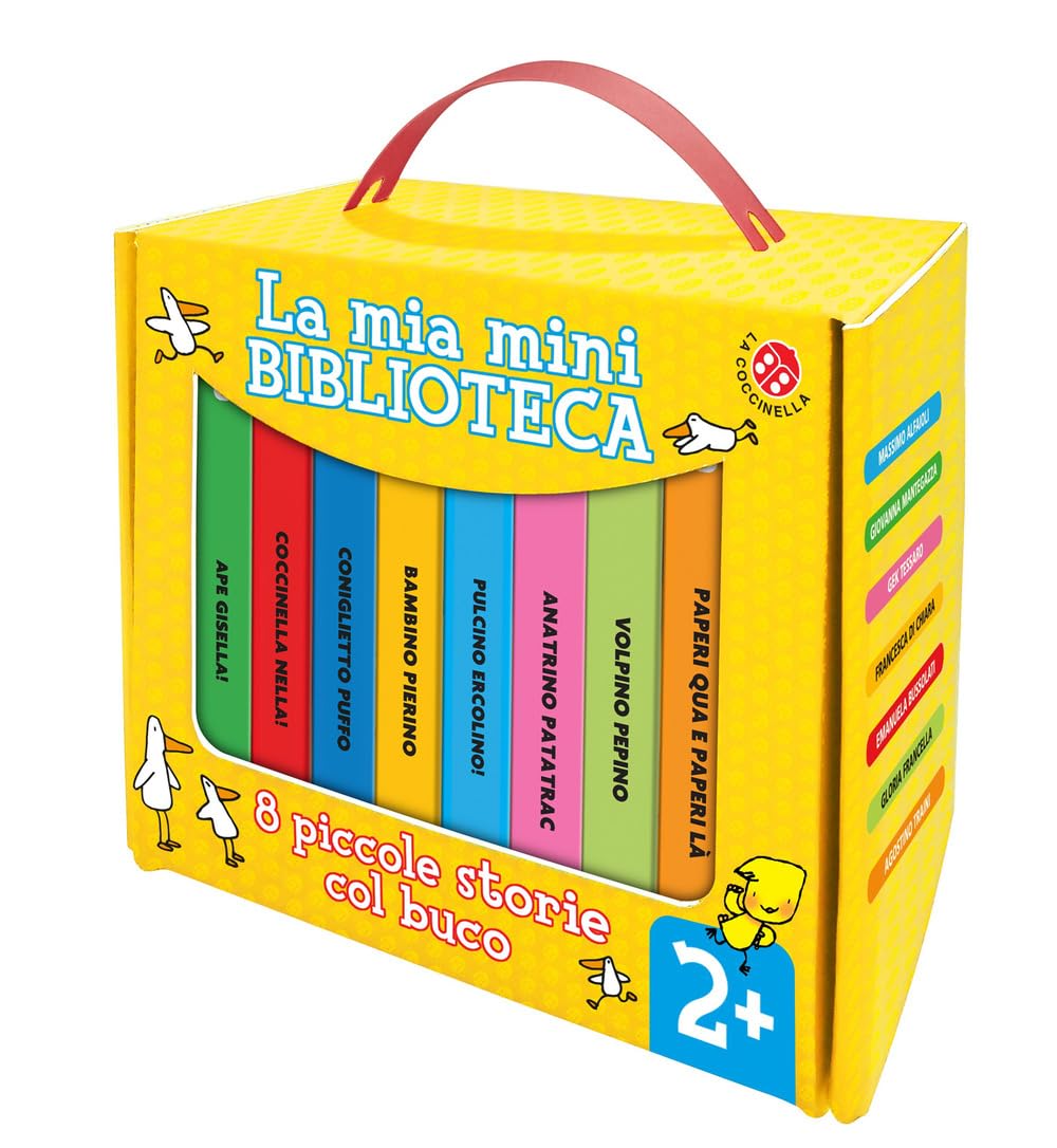 8 piccole storie col buco. La mia mini biblioteca. Ediz. a colori book