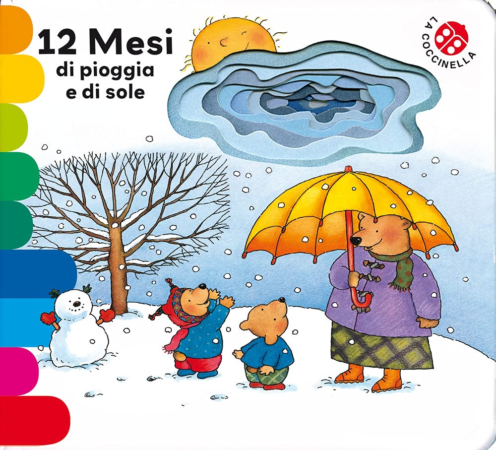 12 mesi di pioggia e di sole. Ediz. deluxe (I libri coi buchi) Non-fiction