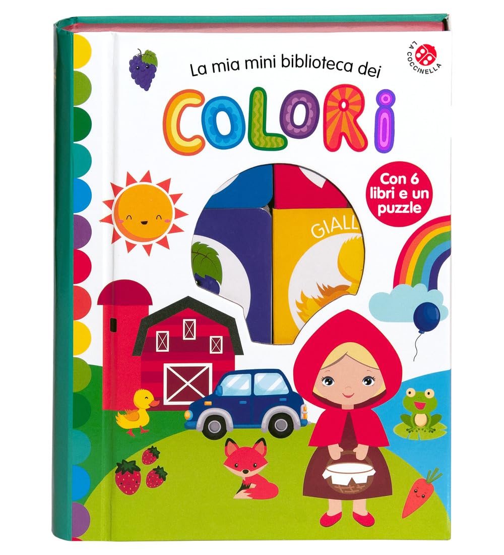 La mia mini biblioteca dei colori. Ediz. a colori book