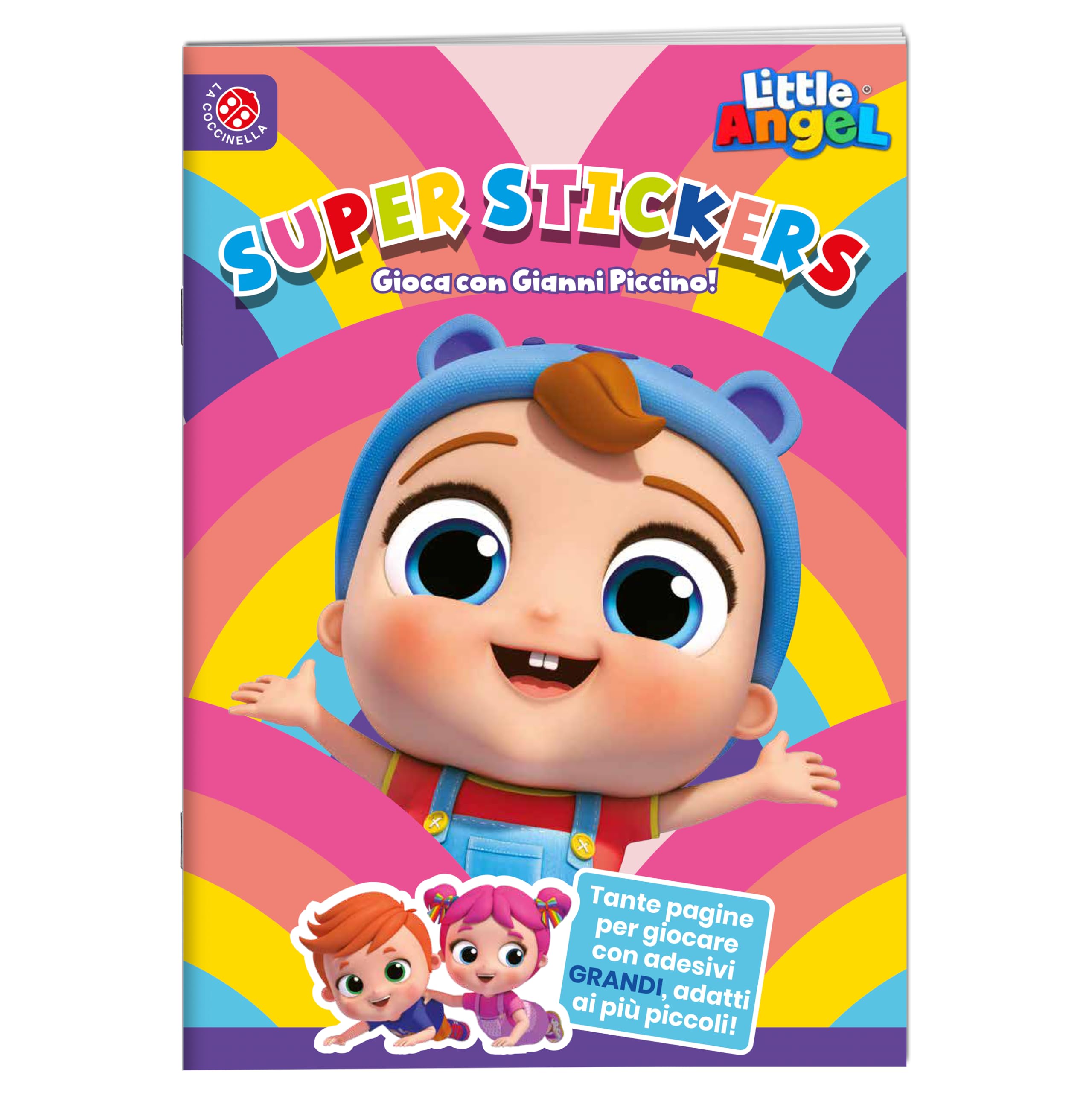 Gioca con Gianni piccino! Super stickers. Little angel. Ediz. a colori book