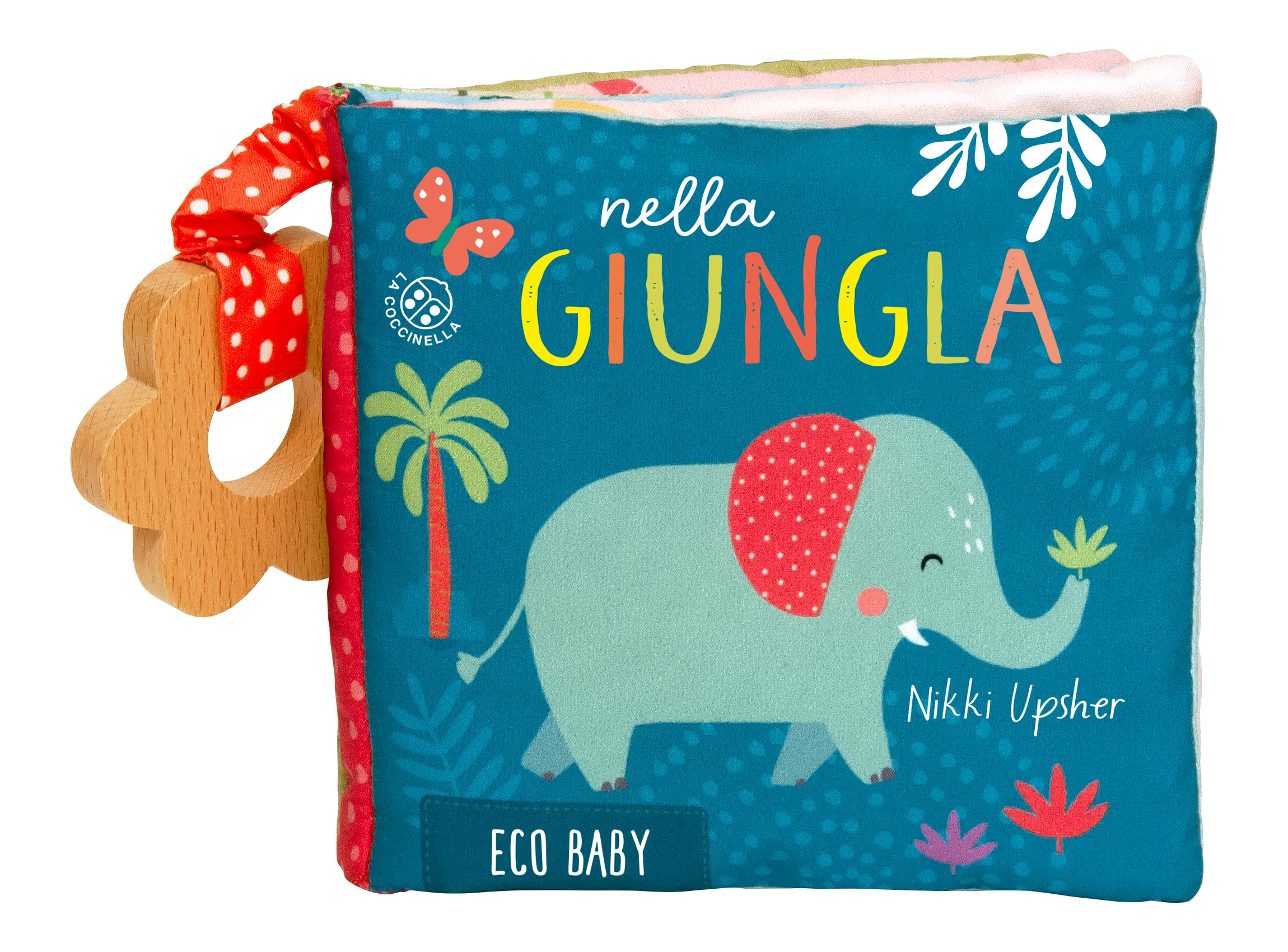 Nella giungla. Ediz. a colori. Con dentaruolo in legno naturale book