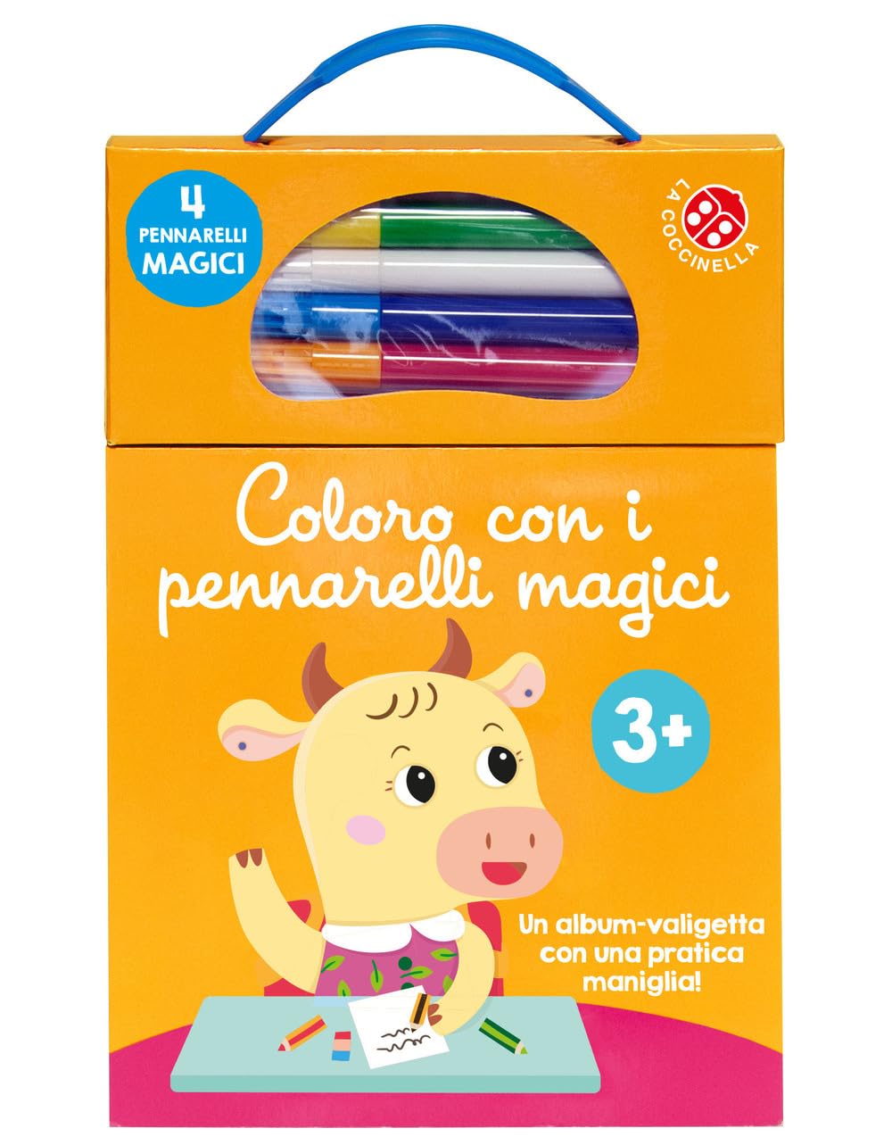 Coloro con i pennarelli magici 3+. Ediz. illustrata. Con pennarelli book