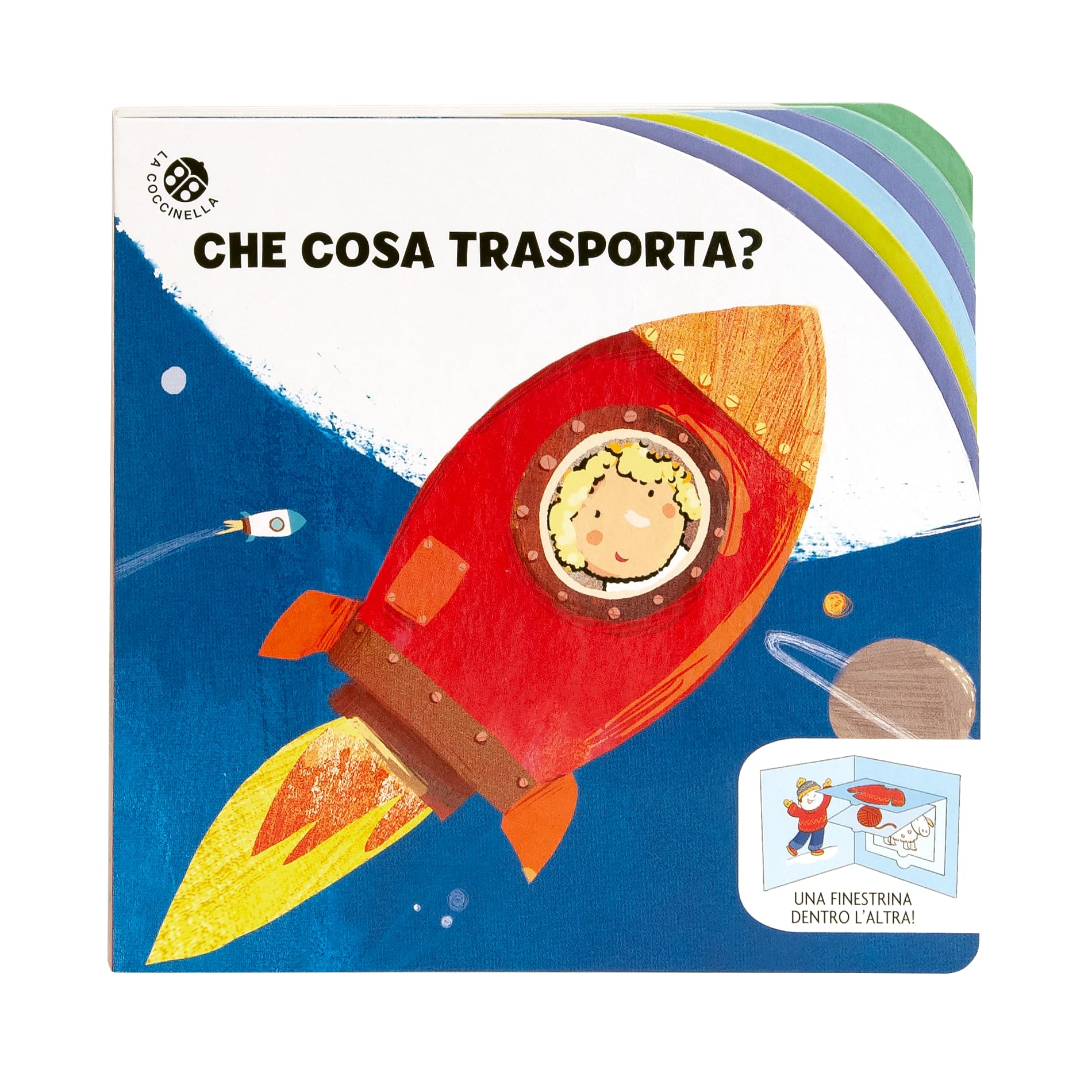 Che cosa trasporta? Una finestrina dentro l'altra. Ediz. a colori book