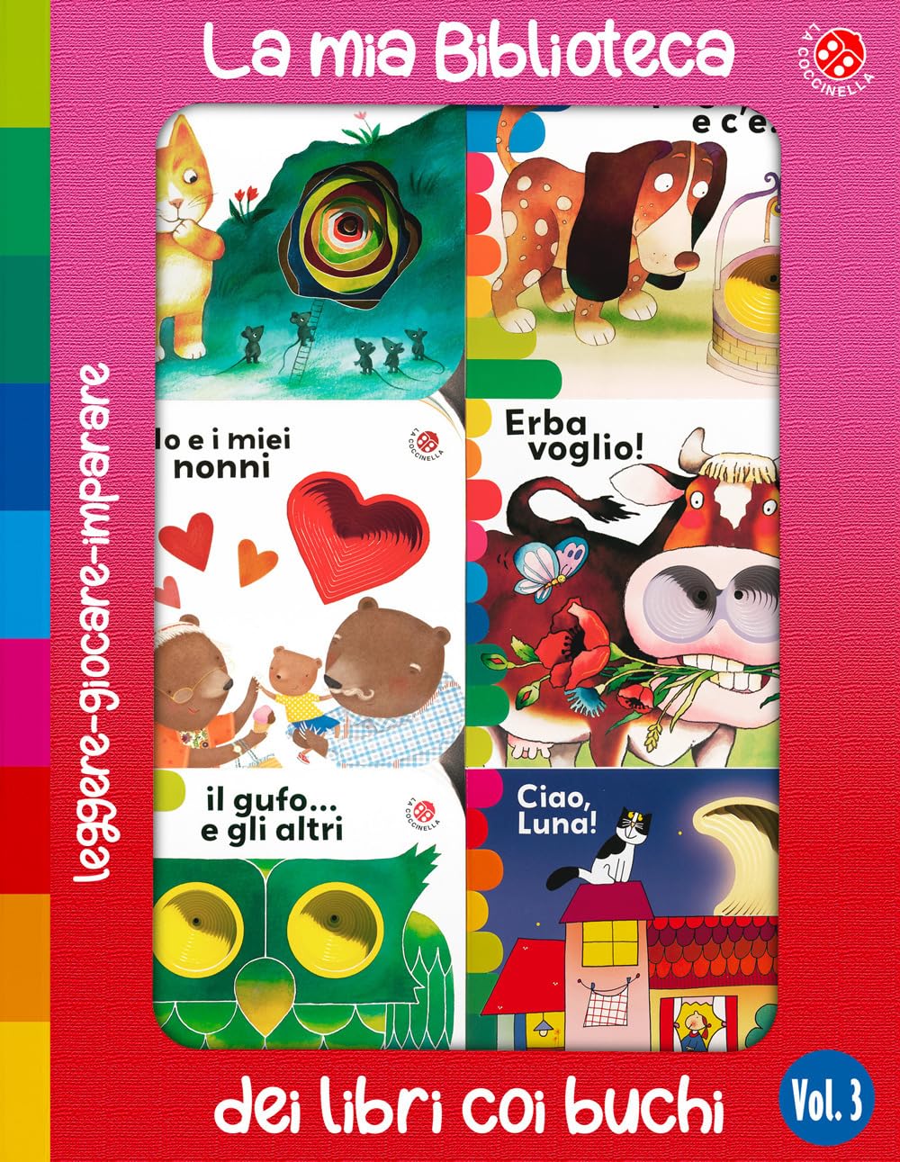 La mia biblioteca dei libri coi buchi. Ediz. a colori (Vol. 3) book