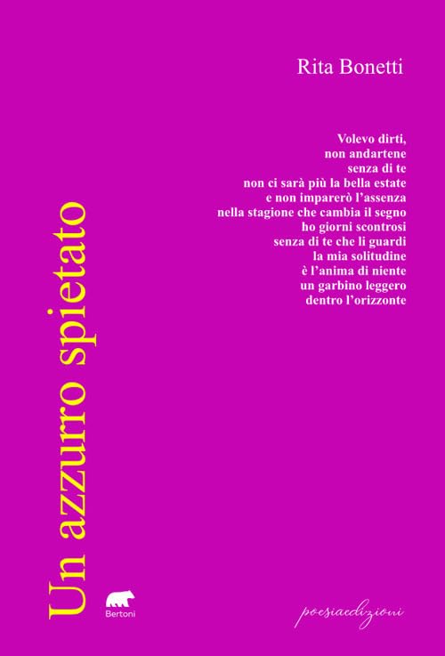 Un azzurro spietato (Poesiaedizioni) Poetry