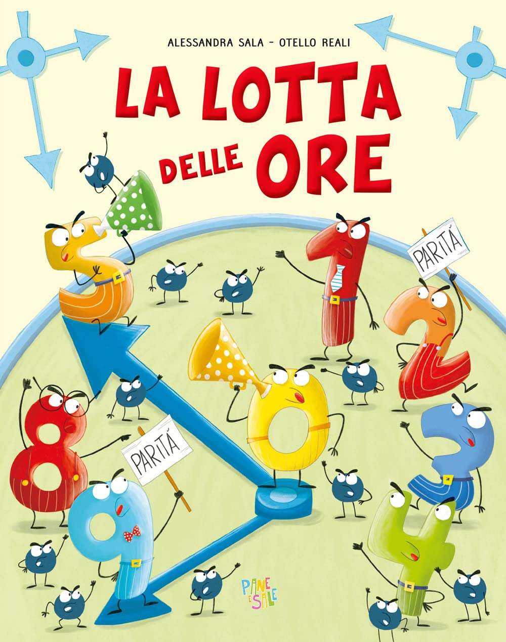 La lotta delle ore. Ediz. a colori book