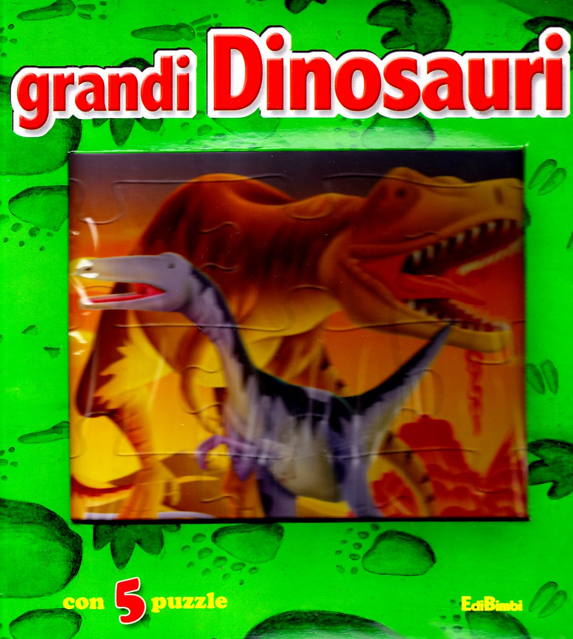 Dinosauri. Le creature più terrificanti della terra. Ediz. illustrata. Con 5 puzzle (Libri puzzle) Leisure, Home & Garden