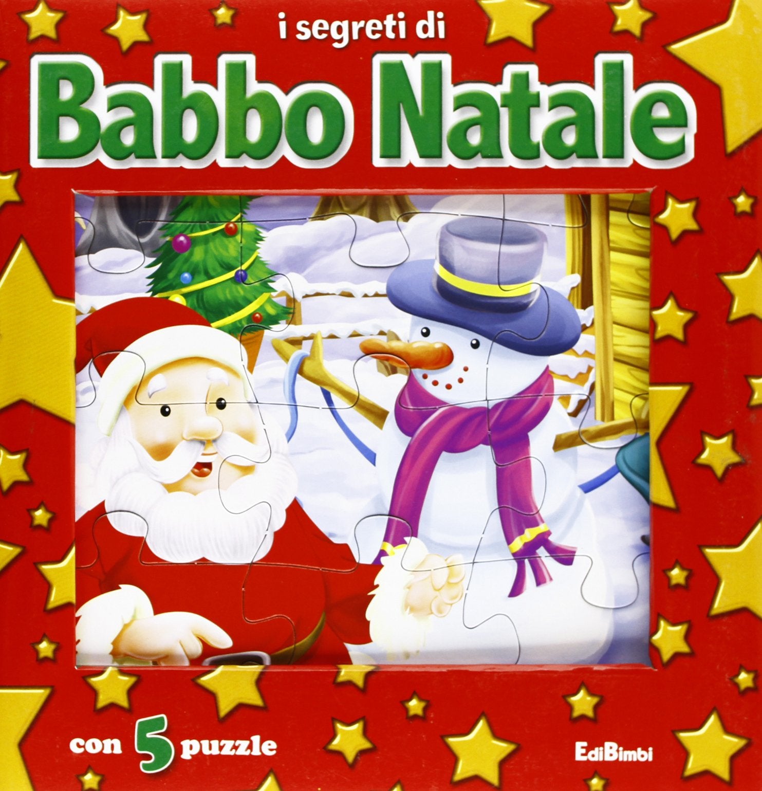 I segreti di Babbo Natale. I tuoi puzzle. Con 5 puzzle book