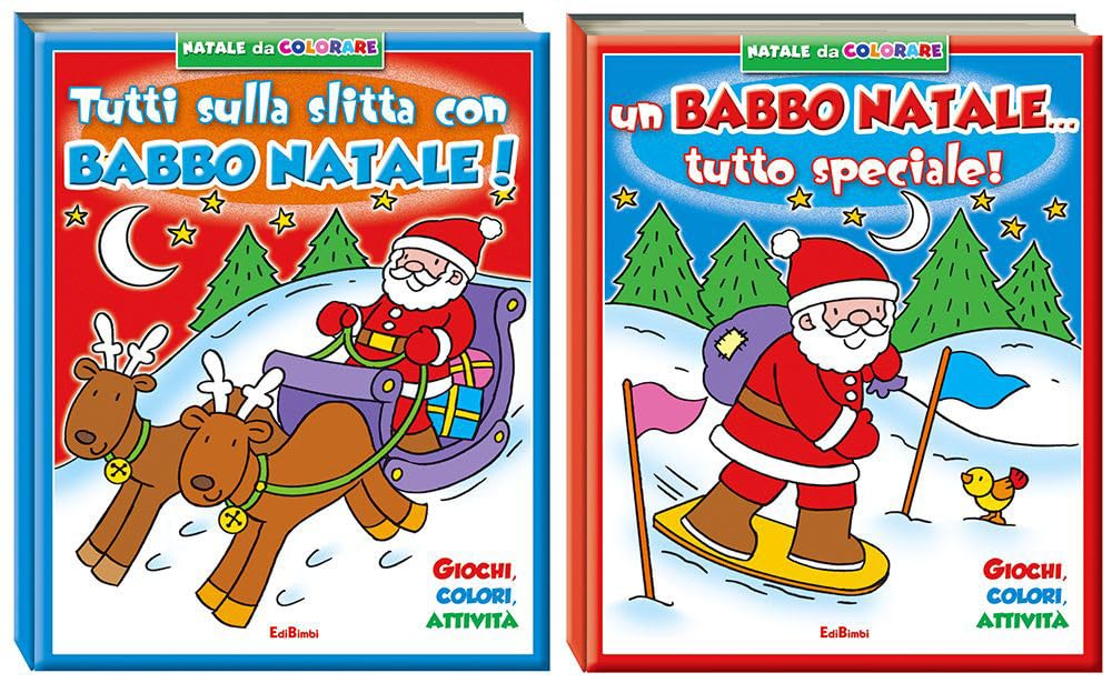 Un Babbo Natale tutto speciale! Natale da colorare. Ediz. illustrata book