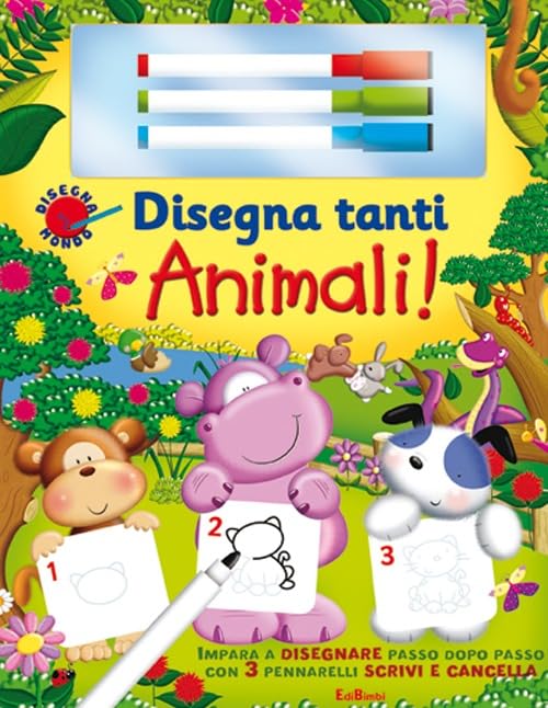 Disegna tanti animali! Disegnamondo. Ediz. illustrata Non-fiction