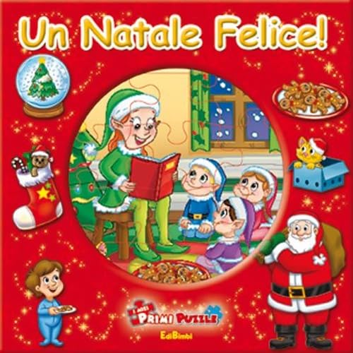 Un Natale felice! Ediz. illustrata. Con 5 puzzle book