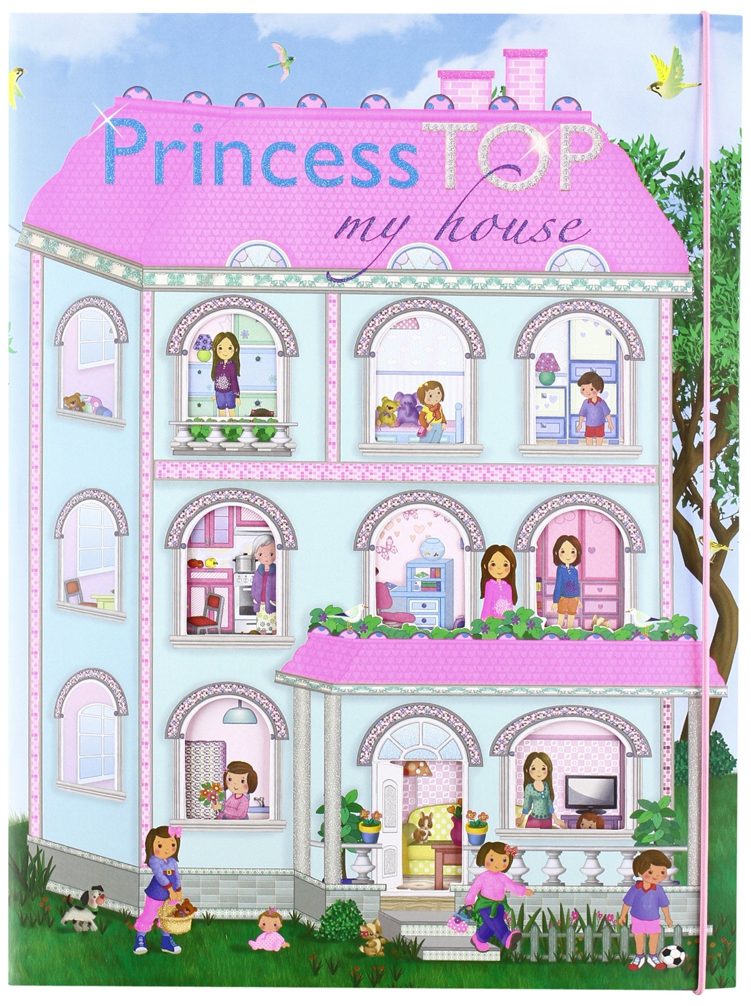 My house. Princess Top. Con adesivi. Ediz. illustrata Non-fiction