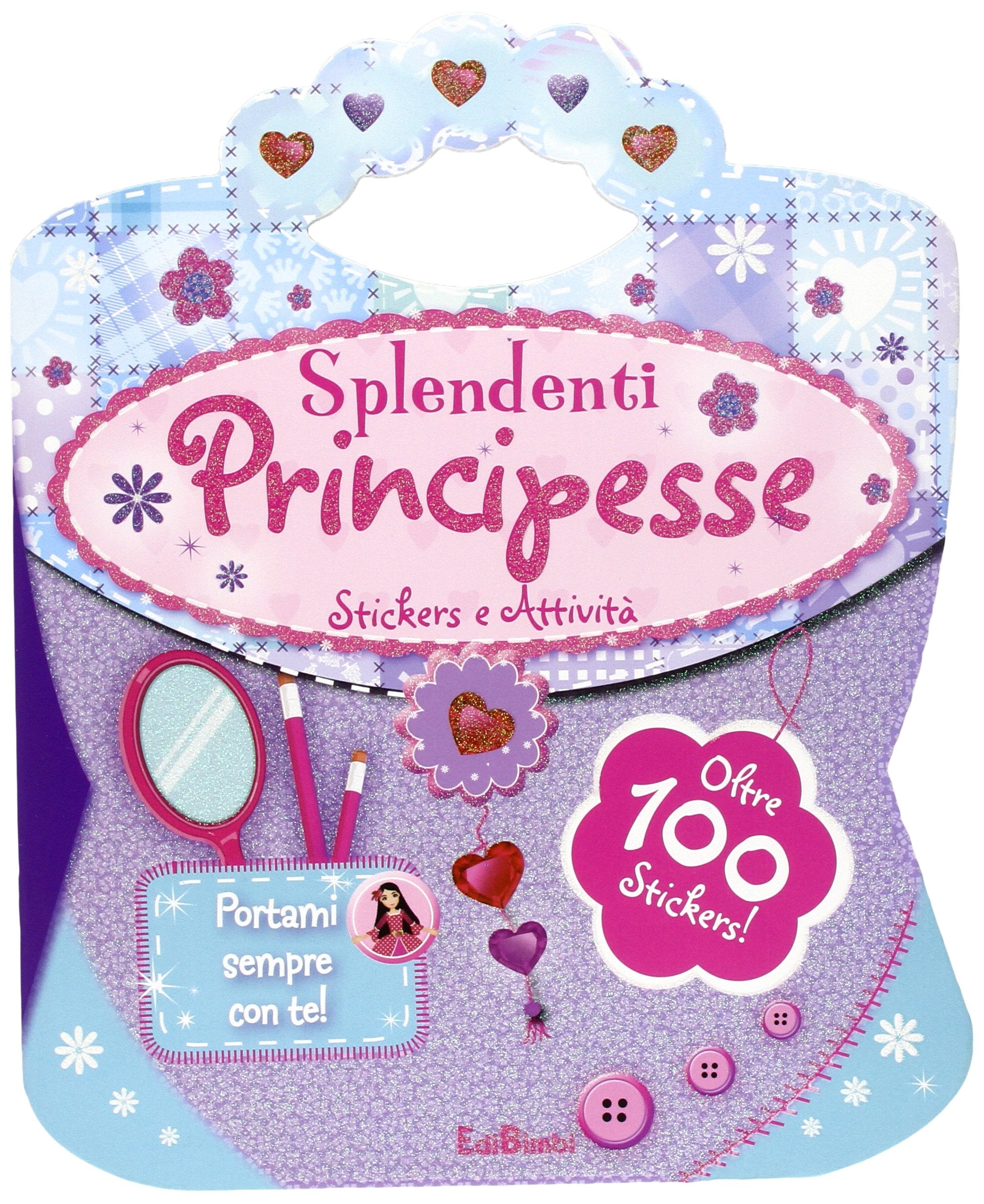 Splendenti principesse. Le borsette magiche. Con adesivi. Ediz. illustrata Tiptoi & Games