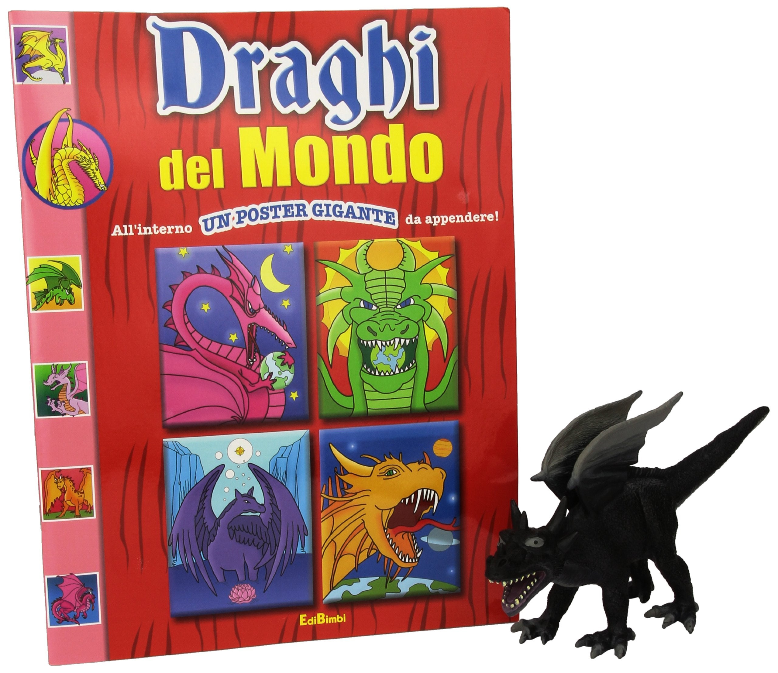 Draghi del mondo. Leggi colora e gioca. Ediz. illustrata Tiptoi & Games