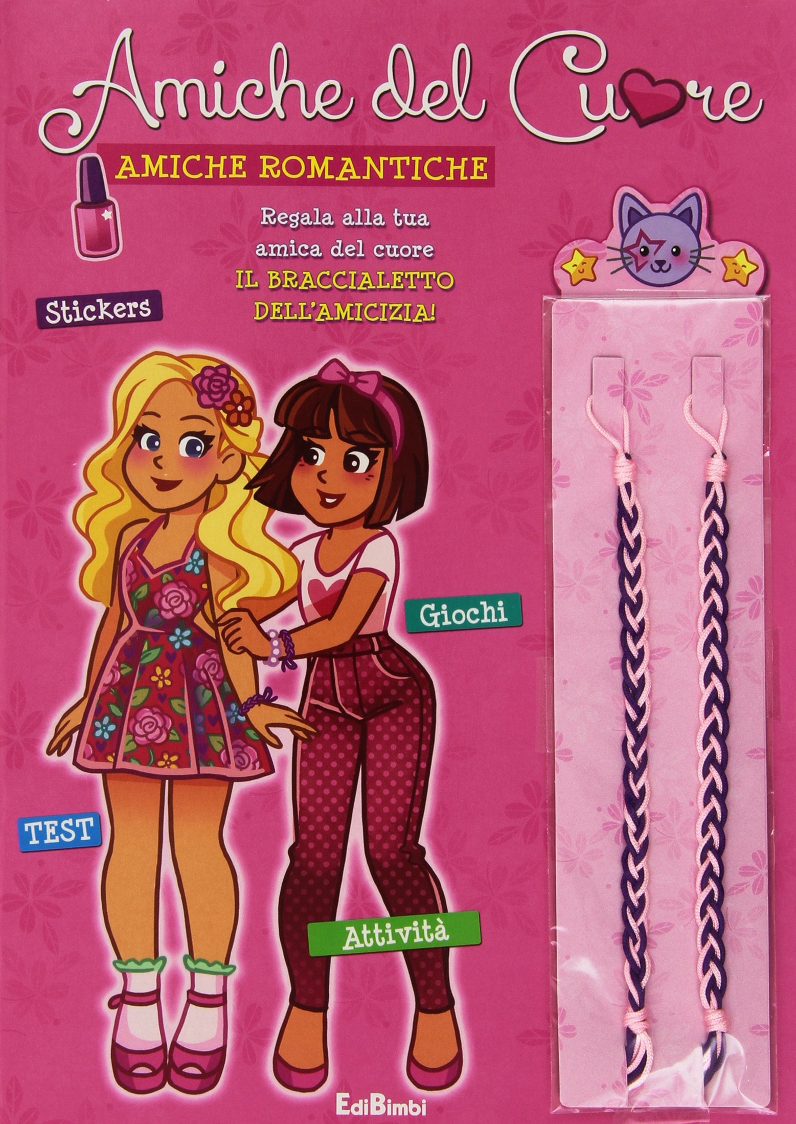 Amiche romantiche. Con adesivi. Ediz. illustrata. Con gadget (Amiche del cuore) Tiptoi & Games