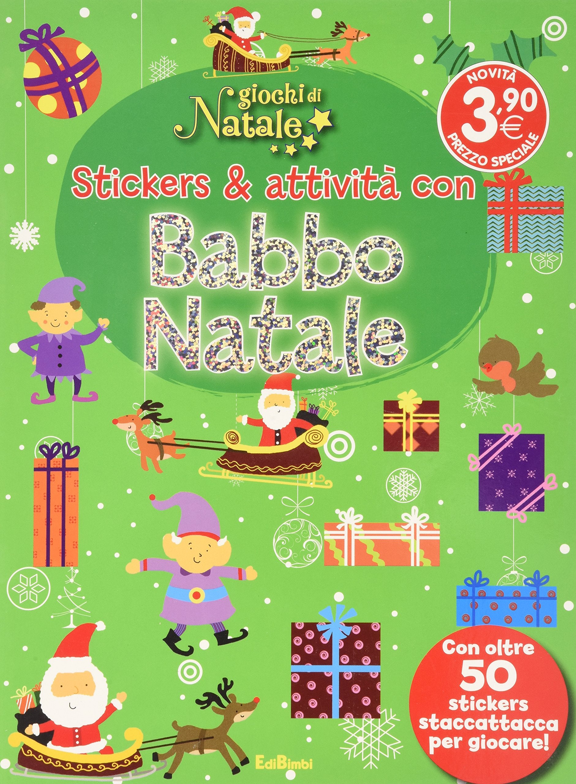 Stickers e attività con Babbo Natale. Con adesivi (Natale con noi) Tiptoi & Games