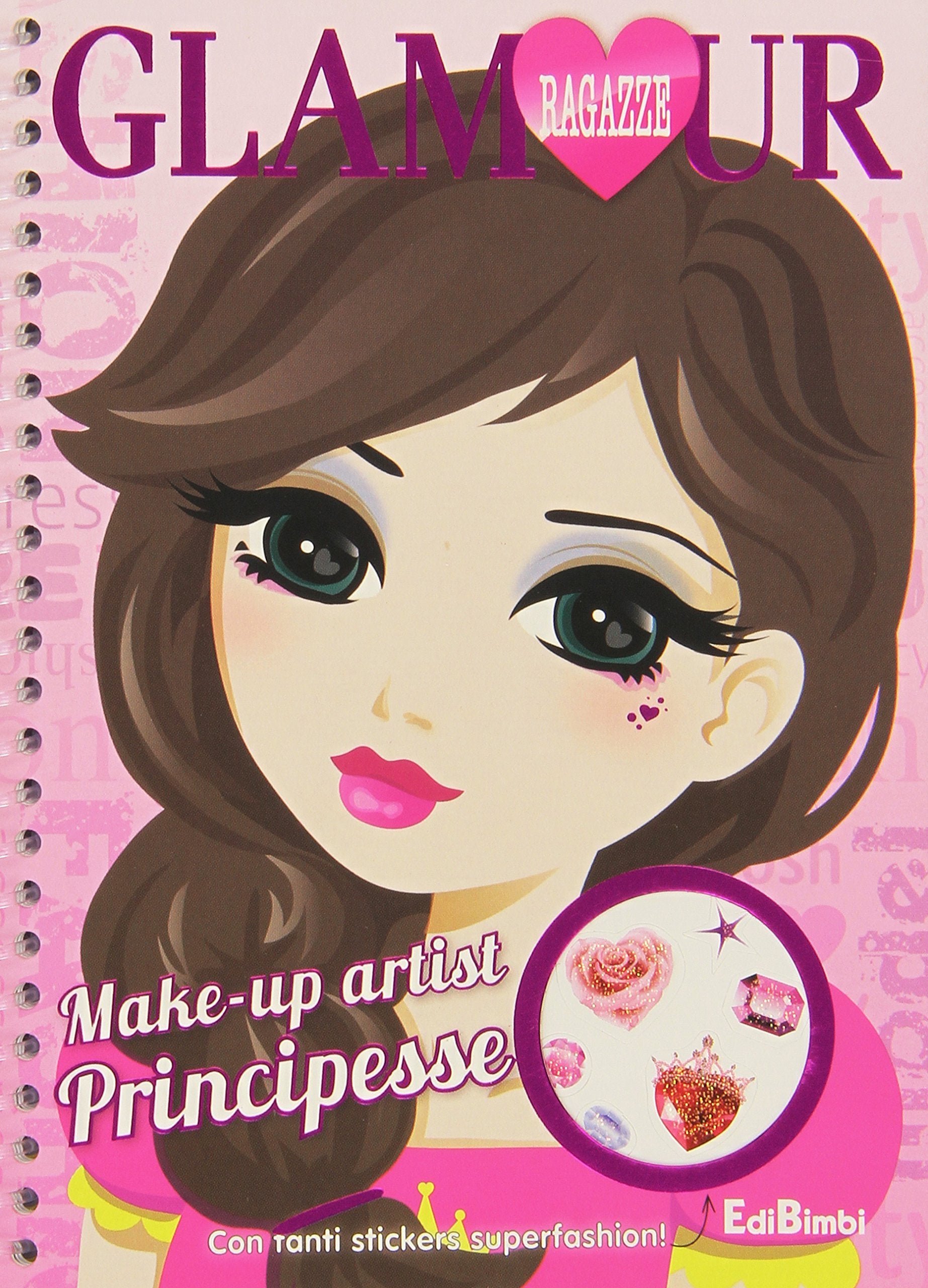 Make-up artist principesse. Ragazze glamour Non-fiction