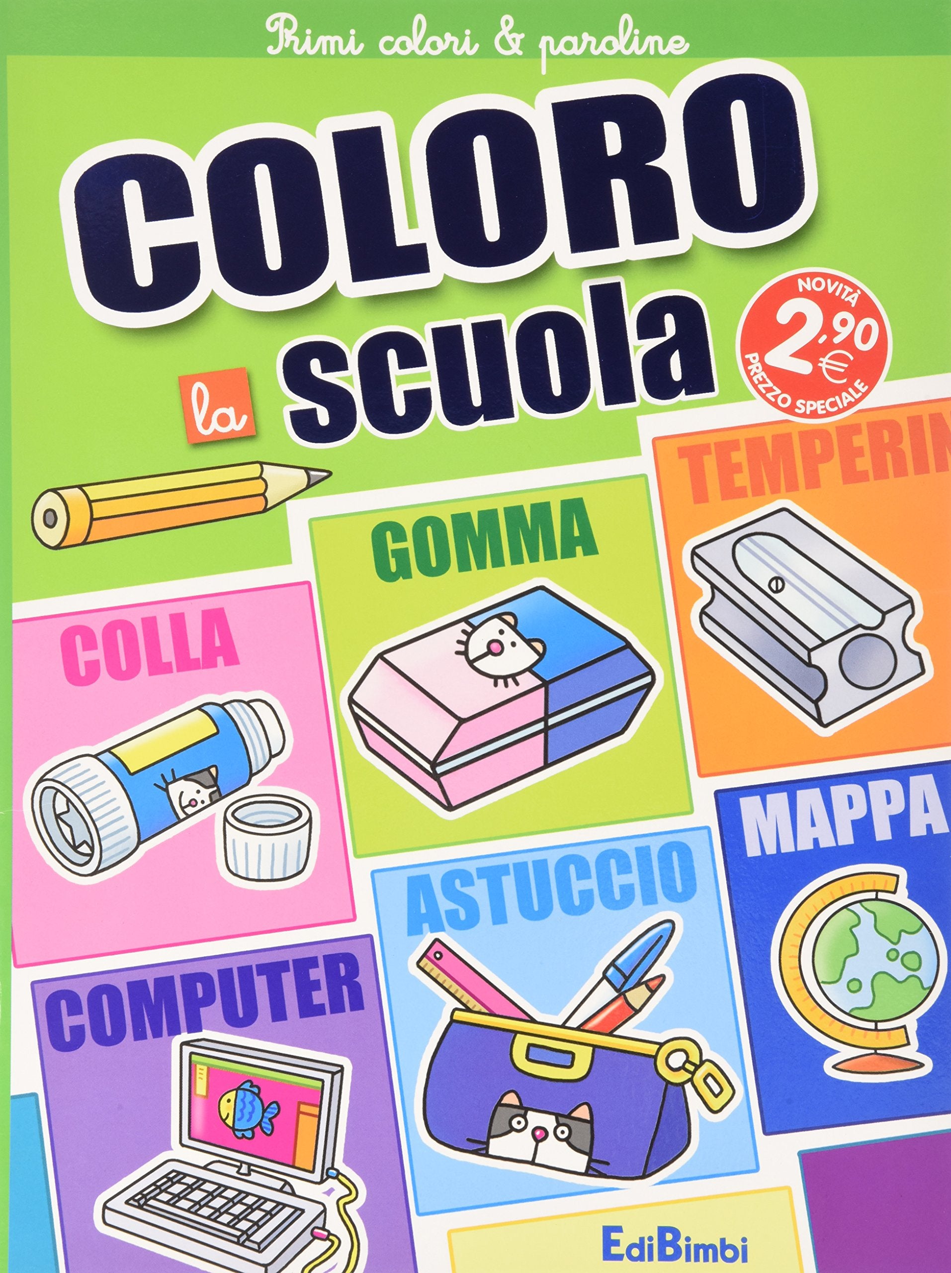 Primi colori & paroline (4 titoli sfusi). Ediz. illustrata book