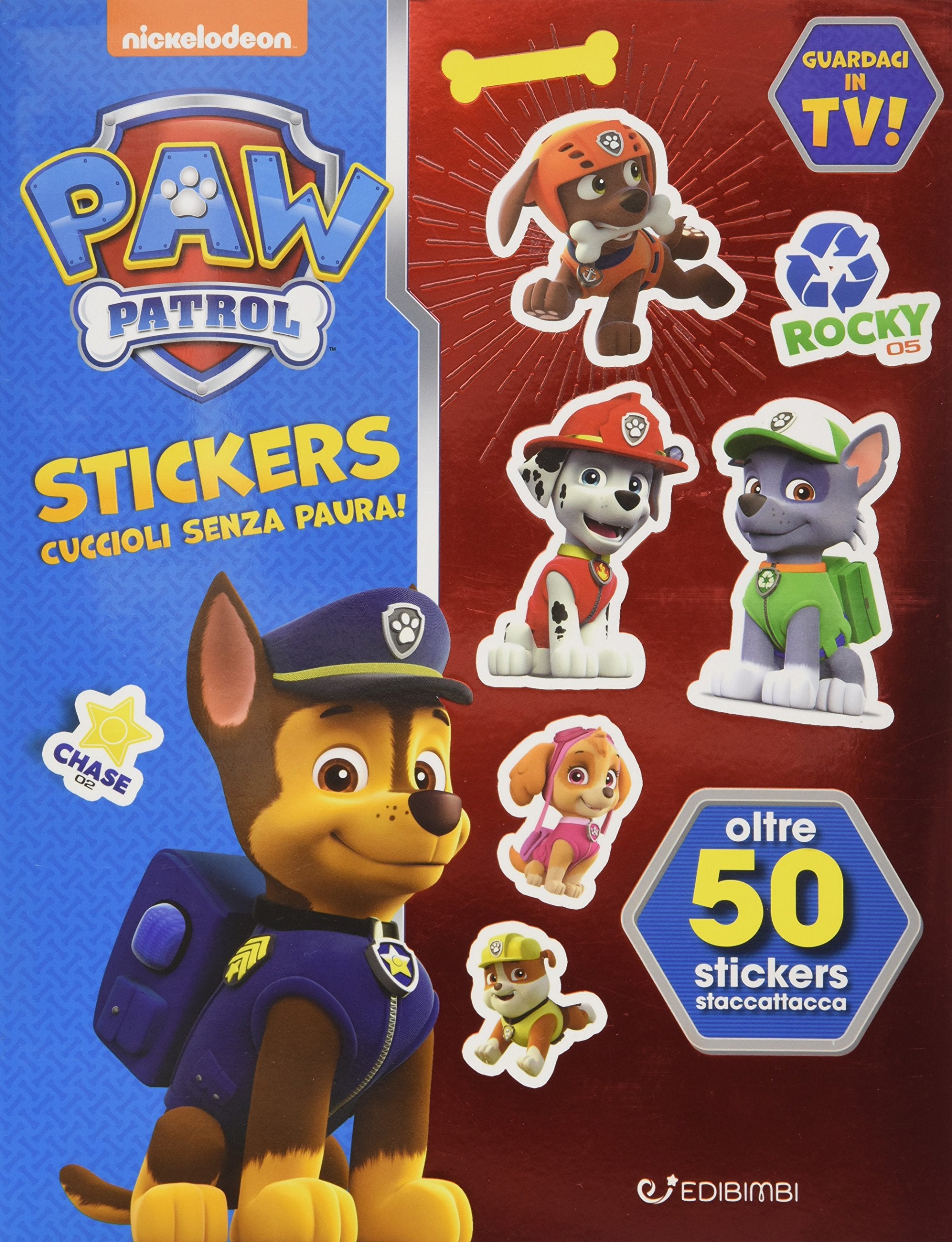 Cuccioli senza paura! Paw Patrol stickers. Con adesivi Novels & Short Stories