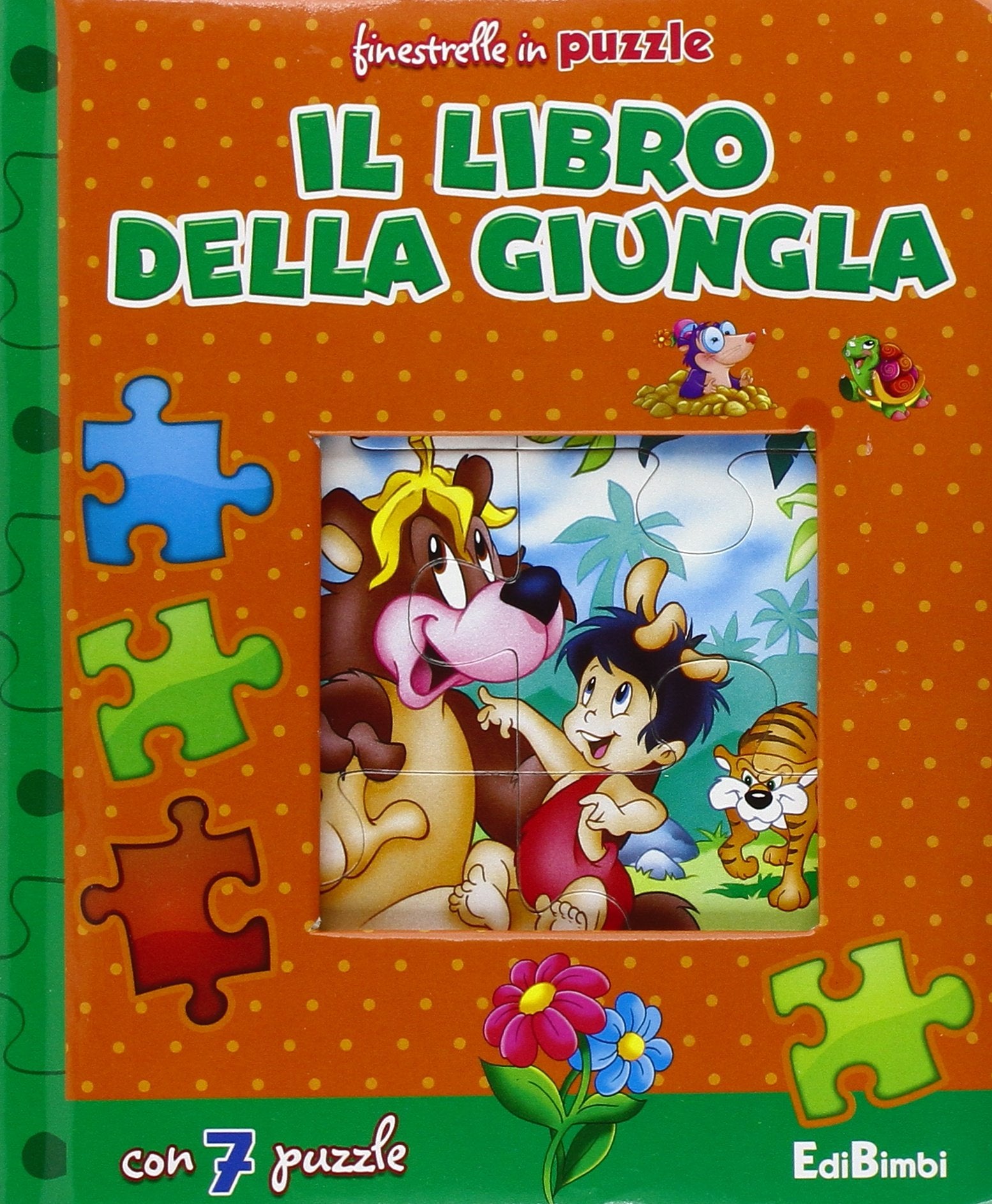 Il libro della giungla. Finestrelle in puzzle. Ediz. illustrata book
