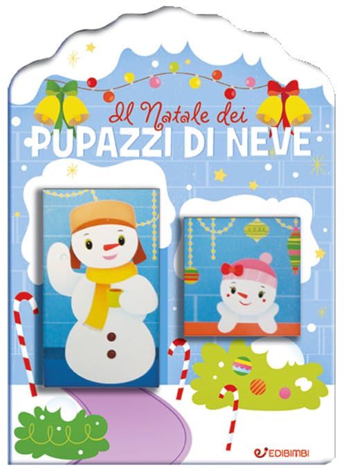 Il Natale dei pupazzi di neve. Casette di Natale. Ediz. a colori book