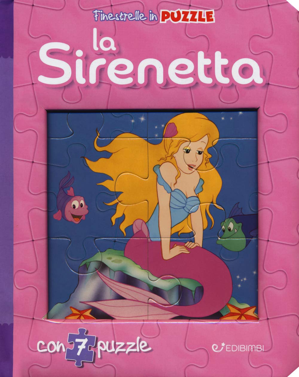 Product Image: La sirenetta. Finestrelle in puzzle