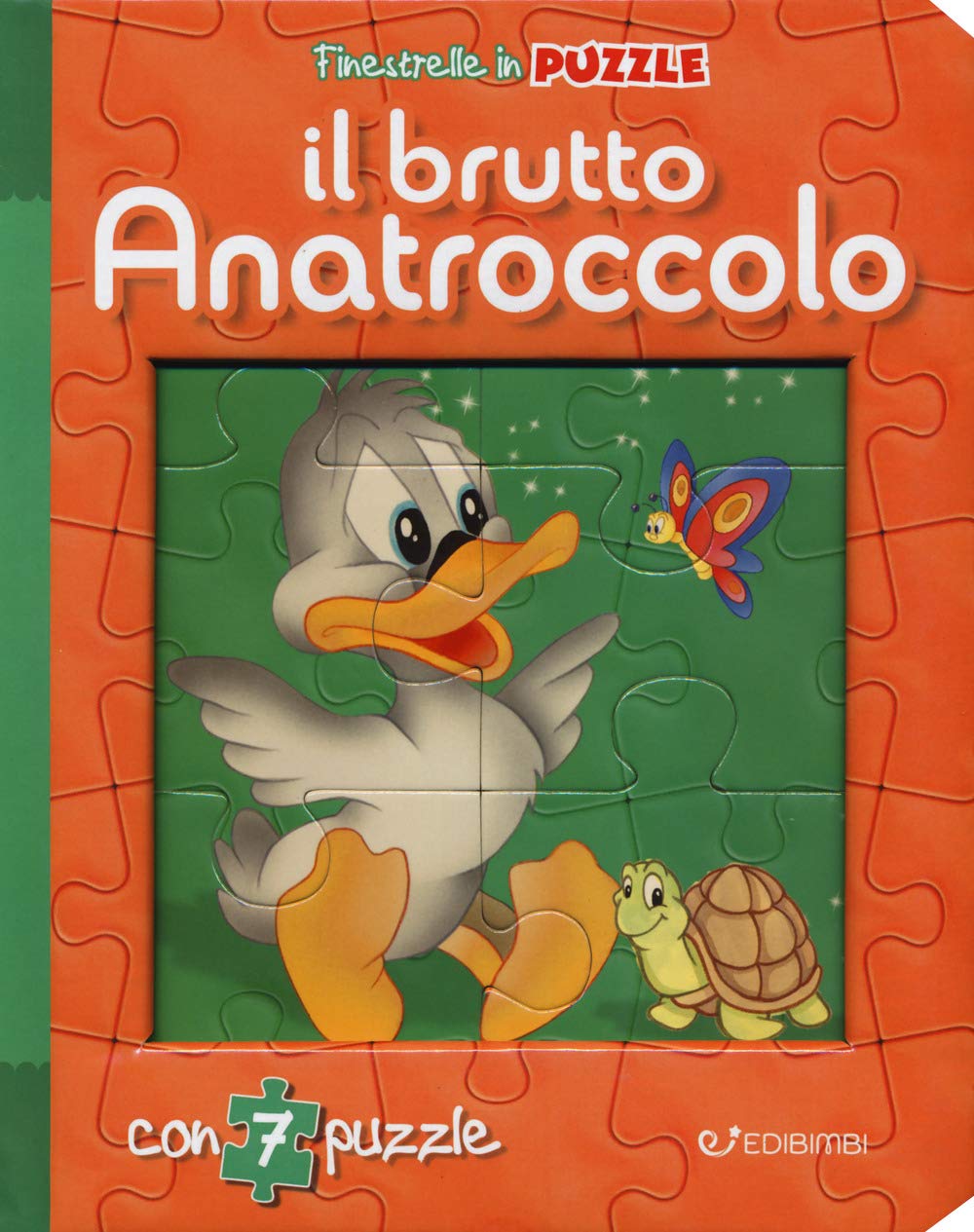 Il brutto anatroccolo. Finestrelle in puzzle book