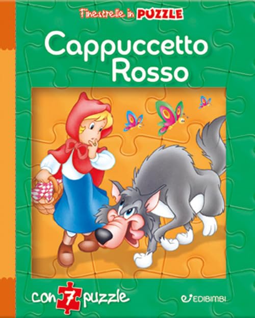 Cappuccetto Rosso. Finestrelle in puzzle. Ediz. a colori book