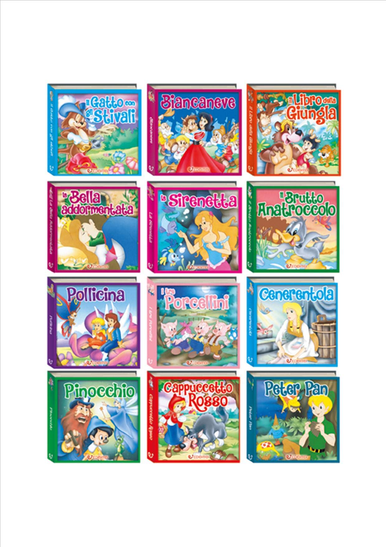 Libri - Quadrottino Delle Fiabe (Assortimento) (1 BOOKS) Books