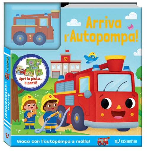 Arriva l'autopompa! Giochi da leggere. Ediz. a colori. Con gadget book