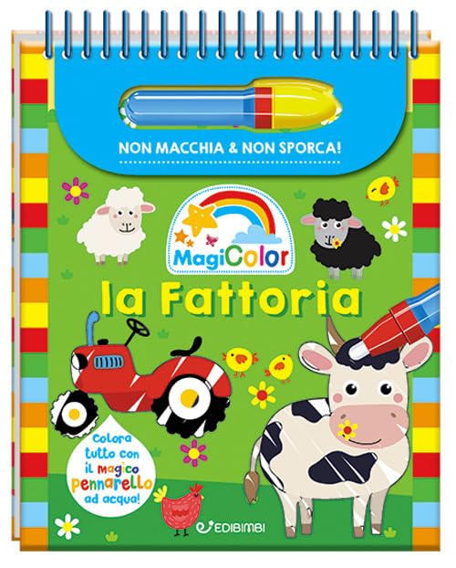 La fattoria. Magicolor. Ediz. a colori. Ediz. a spirale. Con pennarello magico Tiptoi & Games